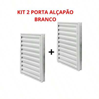 Kit 2 Porta PortinholaCCCC em Aço Acesso Laje e Telhado Porta Hidrometro Pronta Entrega