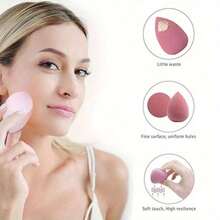 Four-Color Teardrop Makeup Sponge Set, Beauty Combination, Multiple Colors, Professional-Grade Skin-Friendly Powder Puff, Detailed Makeup Application Of Corners Of Eyes And Nose, Soft Sponge That Does Not Absorb Powder, Dual-Use Wet And Dry Beauty Tools, Makeup Artist Recommended, Essential Travel Makeup, Comes With A Cleaning Storage Box,Cheap,Valentine's Day,Cheap Items,Travel,Travel Essential,Room Decor,Valentine's,Cheap Stuff,Room,1 Dollar Items,Vacation Essentials,Gifts Women,Bedroom,Valentine,99 Cent - 彩色 - 查看 12