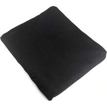 QWORK Gel Seat Cushion, Orthopaedic Gel Cushion, Cool & Breathable & Non-Slip For Car, Office,Wheelchair (Black, 40 X 35 X 3.2 Cm) - 藍色(帶布套) - 查看 8