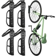 1 chiếc giá treo xe đạp gắn tường, giá để xe đạp, giá trưng bày xe đạp gắn tường, phụ kiện xe đạp - màu đen - Xem 1