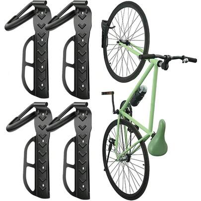1pc Bicycle Wall Mount Holder, Bike Parking Rack, Wall-Mounted Bicycle Display Stand, Bike Accessories