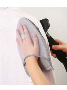 1pc Handheld Mini Ironing Board, Portable Travel Iron Pad - Grey - View 4