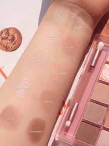 Clio 20-Color Professional Eyeshadow Palette, Air 20, Creamy Powder Texture, Iridescent Gradient Technology, Second Skin Stardust Particles, Cool Gray Rose Quartz, Warm Amber Frosting, Caramel Chestnut Nebula, Pocket Size, Party Essential, Korean Makeup, 6g/0.21oz