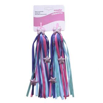 One Pair Children's Scooter Ribbons,Outdoor Bicycle Colorful Ribbons,Children's Bike Handlebars, Accessories, Balance Bike Polyester Fabric Ribbons