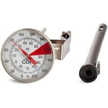 CDN IRTL220 - Termómetro Propreciso de lectura instantánea para bebidas y espumas, S/S, , 1(7 inch Stem-1.75 inch Magnified Dial) - Tipo 1 - Ver 2