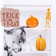 Adornos De Calabaza para DecoraciN De Halloween Calabazas Artificiales De Resina Naranjas Adornos De AcciN De Gracias 19X14Cm Accesorios De Falsas - 23x15 centímetros - Ver 5