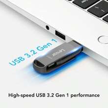 Lexar Unidad Dual JumpDrive D400 USB 3.1 Tipo C y Tipo A, hasta 130 MB/s de Lectura (LJDD400128G-BNQNU)(512GB) - Tipo 1 - Ver 3