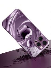 1 ốp lưng điện thoại tùy chỉnh với thiết kế Apple màu tím bóng bẩy, chất liệu kính cường lực, tương thích với iPhone 17 Pro Max/17 Air/16/15/13/12/11/XS Max/6 7 8 Plus, S25 Ultra/S24 FE/S23 Plus/S22 Pro/S20/S21 FE, tùy chỉnh cao cấp dành cho doanh nhân, in ấn độ nét cao thời trang, quà tặng ngày lễ, quà sinh nhật, quà cho cặp đôi, thú cưng, bạn bè, bạn học, bạn gái, anh em, gia đình, ốp lưng điện thoại dễ thương. - Màu tím - Xem 5