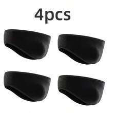 2pcs Winter Fleece Ear Warmer Headband, Earmuffs For Cold Weather, Keeps Ears Warm, Suitable For Skiing, Running, Cycling