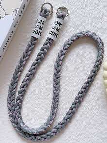 قطعة واحدة سيور هاتف محمول مضفر يدويًا من 3 خيوط