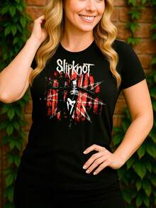 The Gray Chapter Skeleton Band Basic Unisex T-Shirt 100% Premium Cotton – Men's And Women's | Casual, Streetwear, Plus Size, New Release With Immediate Shipping In Various Colors - màu đen - Xem 3