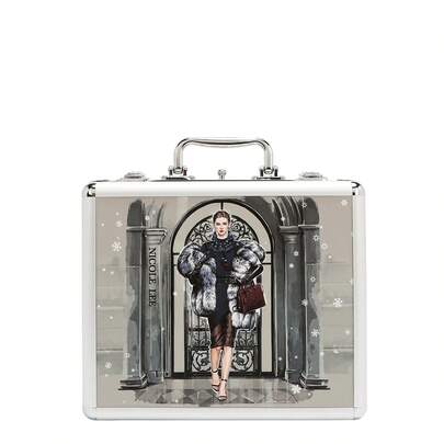 Estuche maletín para maquillaje NicoleLee print Moda