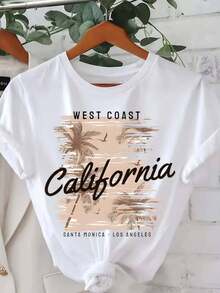 Camiseta 100% algodón elegante de manga corta y cuello redondo para mujer con estampado de caballo y murciélago espeluznante - Top casual suave y ajustado para Halloween, ropa casual, fiestas temáticas - Lavable a máquina, comodidad para todas las estaciones, con diseño gráfico - Blanco - Ver 2