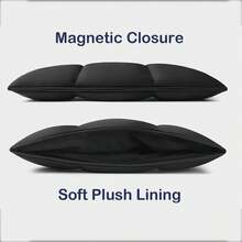 حقيبة كمبيوتر محمول خفيفة الوزن، متوافقة مع أجهزة الكمبيوتر المحمول 14 بوصة M5 2025 A3434 و 14.2 بوصة، مع مشبك على شكل وسادة، متوافقة أيضًا مع أجهزة الكمبيوتر المحمول 11 بوصة و 13 بوصة و 14 بوصة الأخرى. للسفر والضروريات النسائية - متعدد الألوان - مشاهدة 8