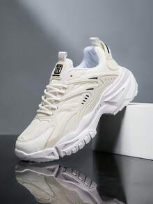 Zapatillas casuales para hombres - Elegantes - Versátiles - Adecuadas para uso diario - Blanco - Ver 1