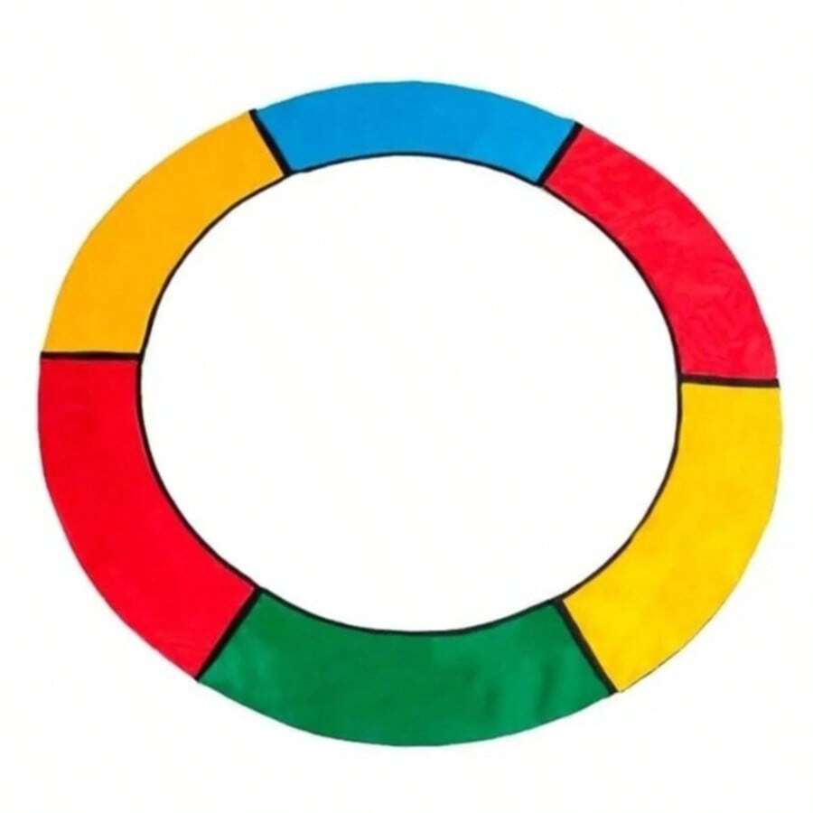 Protetor De Molas Para Cama Elástica Redonda – Diversão Garantida - Multicolorido - Visão 1