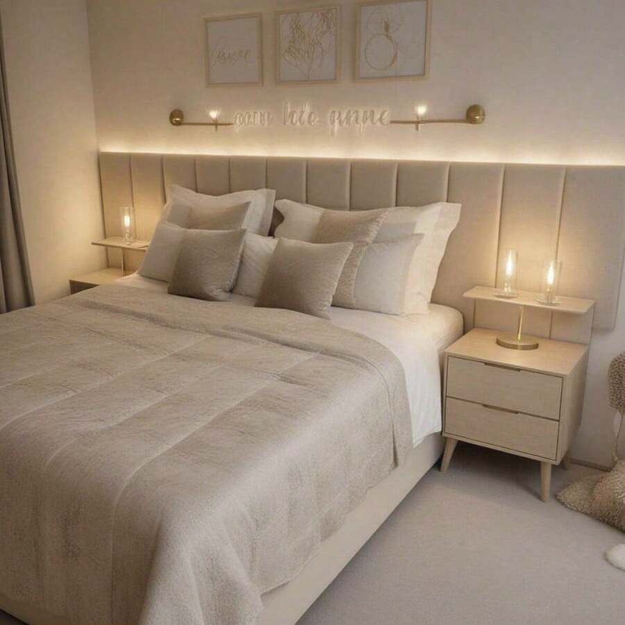 Paper and Wall Frames And Photo Holders - 米色 - 查看 1