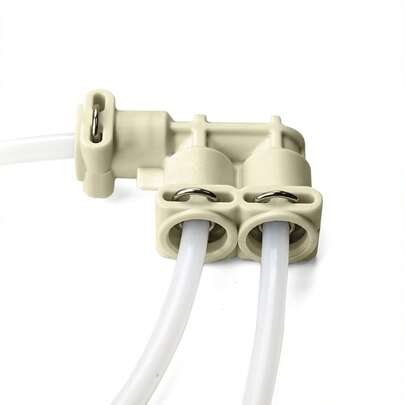 适用于 Jura Makers Thermoblock 全自动咖啡机的 F 型流体连接器，用于水管蒸汽连接。