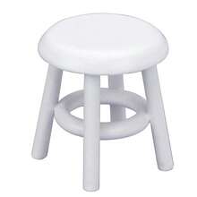 1 bộ đồ nội thất thu nhỏ nhà búp bê tỷ lệ 1:12, cũi trẻ em, ngựa bập bênh màu trắng, ghế ăn, ghế đẩu, đồ trang trí Lễ Tạ ơn - Nhiều màu - Xem 15