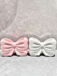 Organizer minimalista a forma di cuore per pennelli da trucco da scrivania, portapenne ad arco carino e mini, per conservare pennelli da trucco e forniture per ufficio, porta pennelli da toeletta, elegante contenitore per pennelli da trucco, perfetto per ragazze, studenti e design decorativi creativi, adatto per vacanze in spiaggia, collezioni da bagno, collezioni da camera da letto, regali per le feste.