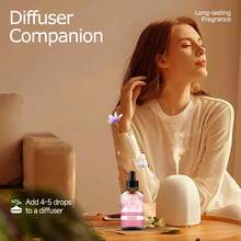 NIVAVIN 30ml/60ml/100ml Sakura Essential Oil, Floral Fragrance Plant Extract, Long-Lasting & Fresh, Suitable For Face, Body, Hands & Feet Care, Also For Aroma Diffuser, Massage, Multi-Purpose, Portable Bottle Design, Ideal Gift For Christmas, Halloween, Easter - Cherry Blossom Essential Oil - View 8