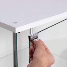Glass Display Cabinets - 白色 - 查看 7