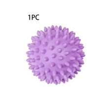 1 Piece Multi-Color 360° Laundry Dryer Ball – Laundry Accessory To Reduce Drying Time, Static & Soften Clothes, Suitable For Daily Use, Great For Self-Use & Gifting - 紫色 - 查看 2