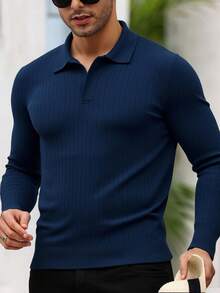 Men Sweaters - Bleu marine - Voir 2
