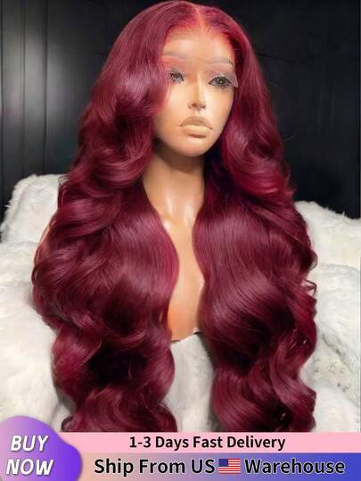 bling hair 28 Inch 99j Burgundy Lace Front Wigs Human Hair 13x6 HD Body Wave Wig 180% Density Glueless Frontal Wigs Human Hair Pre Plucked Wine 13x4 Red Colored Human Hair Wigs For Women,Burgundy Wig Human Hair 30inch 13x4 Transparent Lace Straight 99J Red Human Hair Wig Colored Reddish Brown Lace Frontal Wigs 200% Density Pre Plucked