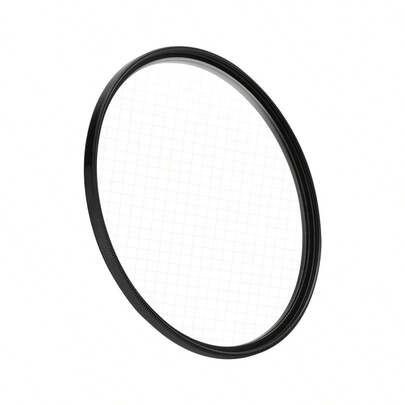 4-Line Starburst Filter, Instantly Transform Night Scenes Into Dreamy, Sparkling Starry Effects, Ideal For Portrait, Jewelry, And Bling Photography, High Definition, Fits Canon, Nikon, Sigma, Tamron DSLR Camera Lenses, Multiple Diameters Available: 37/39/40.5/43/46/49/52/55/58/62/67/72/77/82mm