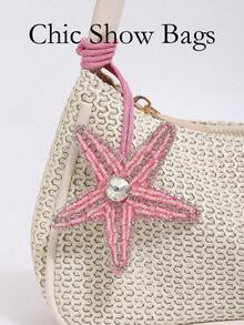 Mặt dây chuyền vỏ sò biển thủ công kiểu dáng cổ điển, giản dị dành cho nữ - Quà tặng trang trí, đa năng cho quần áo và túi xách - Nhiều màu - Xem 9