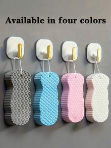 Super Soft Exfoliating Bath Sponge, Fish Scale Patterned 3d Bath Sponge Exfoliating Scrub - Soft, Gentle, And Painless,Super Soft Body Scrub, Bath Sponge, Shower Sponge Designed For Women, Bath Ball, Bathroom Sponge, Spa Center Equipment, Shower Acces3d Fish Scale Pattern, Bathroom Accessories, Bath Supplies