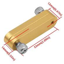 Localizator de marcare pentru prelucrarea lemnului, Bloc de poziționare a riglei din oțel, Marcator de linii cu muchie dreaptă, Instrument de localizare a riglei din oțel reglabile - Multicolor - Vizualizare 4