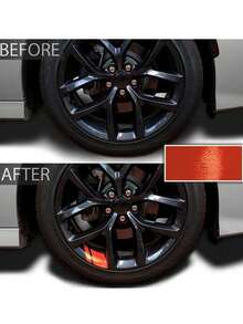 6 件装反光汽车轮毂贴纸，汽车外部装饰，汽车配件，节日礼物，个性化创意汽车轮胎装饰，重新定义您的爱车。 - 彩色 - 查看 10