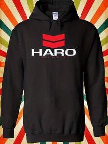 BMX Haro Bikes Motorcycle Funny Cool Men Women Unisex Top Hoodie Sweatshirt 2789 - 黑色 - 查看 1