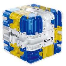 3D迷宫拼图魔方 - 3D立方体和球，空间感知脑力训练玩具，高难度益智拼图，3岁以上儿童益智专注力游戏礼物 - 彩色 - 查看 7