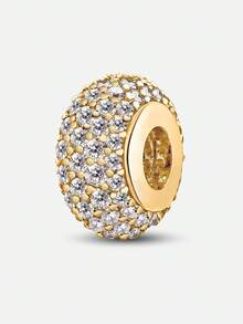 1 Stück modischer, funkelnder herzförmiger Perlenanhänger, geeignet für Frauen Armbänder, Armreifen DIY Schmuckherstellung und tägliche Accessoires, geeignet zum Tragen für Mädchen - Perlen - Übersicht 17