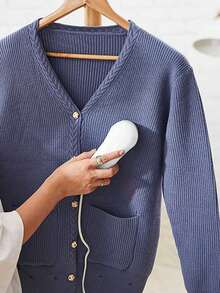 电动衣物除毛器，高效快速去除衣物上的绒毛，USB供电，不锈钢刀头 - 彩色 - 查看 6