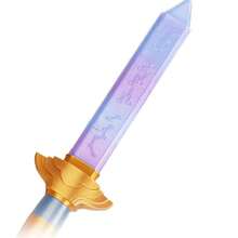 新款鲁米四虎剑，树脂可拆卸设计中国剑，角色扮演道具剑，塑料剑装饰品，完美礼物，生日礼物