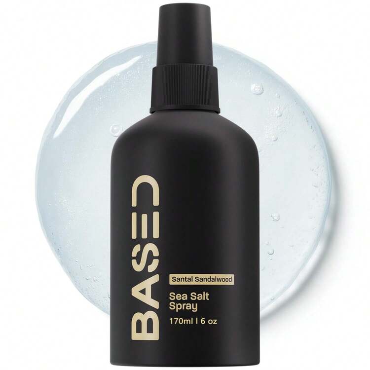 BASED Sea Salt Spray - Natural Finish Sea Salt Spray For Hair, Volumizes & Texturizes, Light & Non-Greasy - 6盎司 - 查看 1