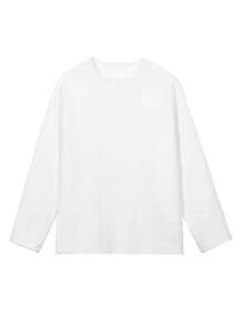 1pc Men's V-Neck Ribbed Knit Sweater Long Sleeve T-Shirt, Knitted Fabric, Casual Style, Elegant Old Money Vibe, Textured Fabric With Comfortable Drape, Pill-Resistant And Non-Deforming, Minimalist Design With Hidden Details - White - View 8