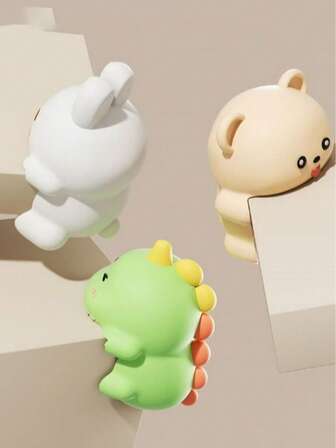 Cute Animal Shaped Corner Protector, Kawaii Bunny Dinosaur Safety Bumpers For Christmas Home Childproofing, Halloween Festive Baby Proofing - Soft High-Elastic Corner Guards For Furniture, Soft Edge Protector For Table, Desk & Window Right Angle, Cartoon Corner Guard Safety Anti - Collision Bumper Ideal Holiday Gift For Parents & Home Safety Enthusiasts Must-Have Seasonal & Holiday Home Essential