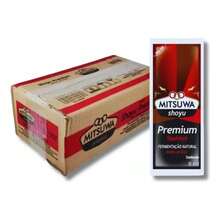 Molho Shoyu Premium Mitsuwa 250 Sachê Caixa Fechada Sushi Delivery - 250 - Visão 6