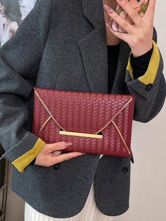 优雅手拿包，时尚大容量，独特简约信封式设计，秋季新款时尚单品