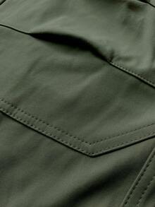 Fashionable Waterproof Pants, Casual Pants, Durable And Multi Pocket Outdoor Suitable For Outdoor Work, Hiking, Tactical Work Pants, Lightweight And Casual - 綠色 - 查看 4