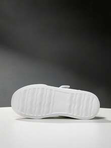 1 Pair Kids' Casual Sneakers, Colorblock Design, Comfortable, Versatile, Lightweight Outdoor Low-Top Trainers For Boys & Girls - White - View 7