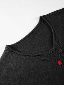 Plus Size Women Cardigan, Classic Knitted Casual Fashion Sweater Top