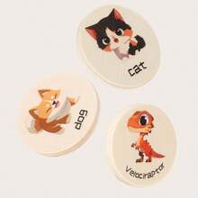 1 Set Children's Wooden Memory Matching Puzzle Game Set (4 Themes: Dinosaur/Number/Transportation/Animal) - Parent-Child Interactive Early Education Toy, Gift For Boys & Girls, Fun Thinking Training Tabletop Game, Children Interactive Game - Multicolor - View 10