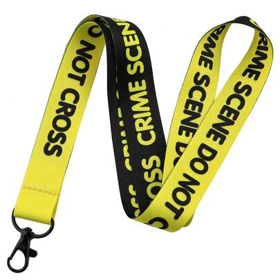 1pc "Do Not Cross Crime Scene" I Dissent Judge Phone Lanyard, Phone Strap, Phone Cord, Quote Card Holder, Woven Strap, Keychain, Long Decorative Pendant Bag Charms Car Teacher Friend Sister Gift Ideas Gifts For Mother, Father, Graduation, And Teacher