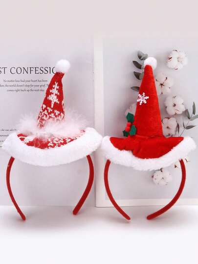 1 pièce Nouveau bandeau de chapeau de Noël, accessoire capillaire de chapeau surdimensionné, bandeau tricoté, cadeaux de bas de Noël, cadeaux de bas de Noël pour femmes, cadeaux de bas de Noël pour adultes, accessoires capillaires, accessoires pour femmes, cadeaux de bas de Noël, accessoire capillaire pour la majorité, accessoires capillaires de Noël, idées cadeaux pour femmes, cadeaux de bas de Noël beauté, cadeaux de Noël pour femmes accessoires pour la tête